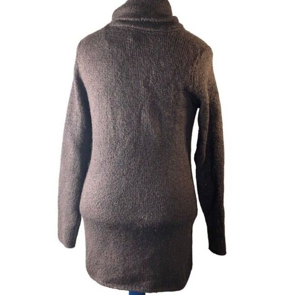 Cozy H&M Brown Zip Sweater - Picture 3 of 5